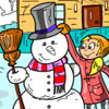 Winter Fun Coloring Game